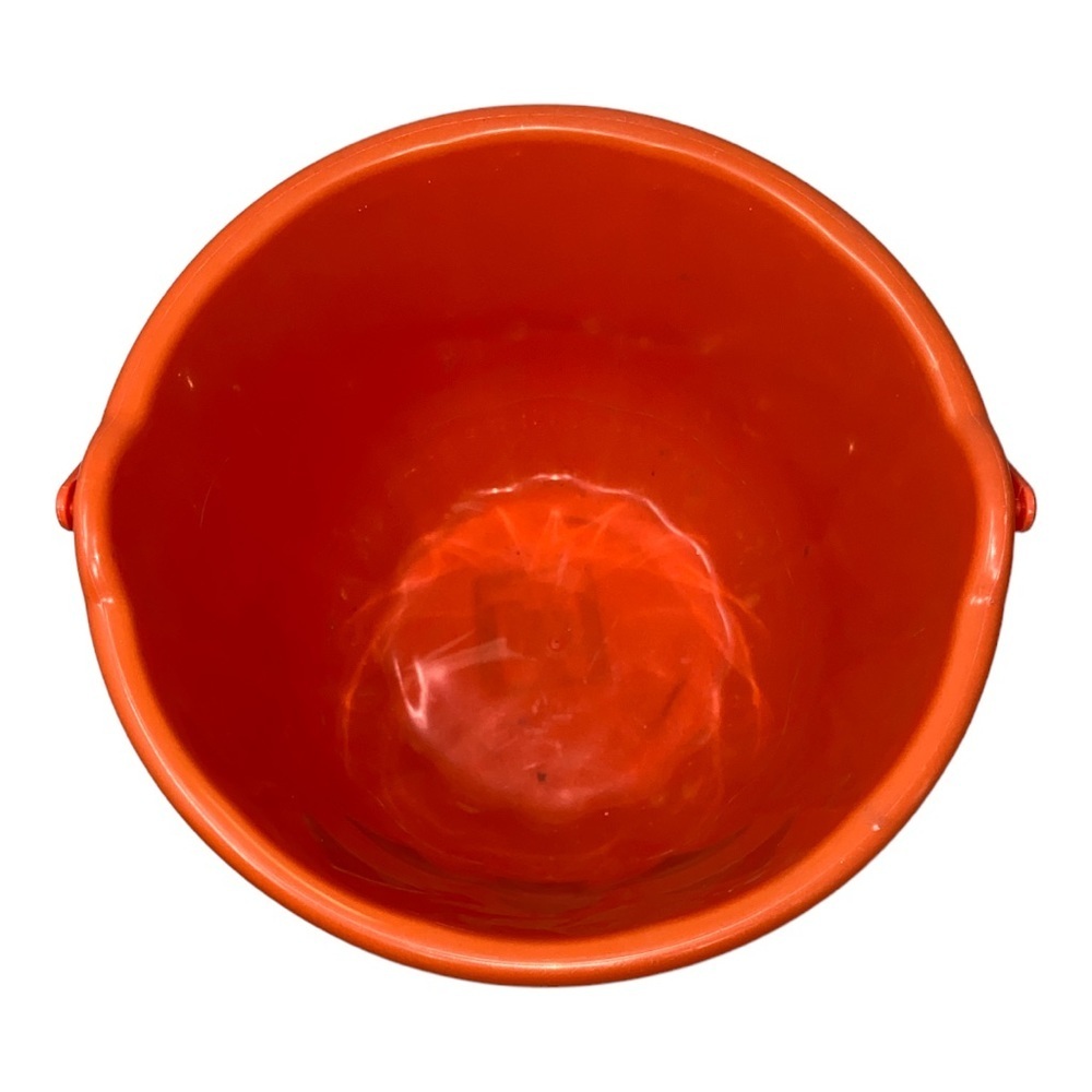 Halloween Pumpkin Pal Bucket. With Handle 8”x 6.5” - Picture 3 of 4